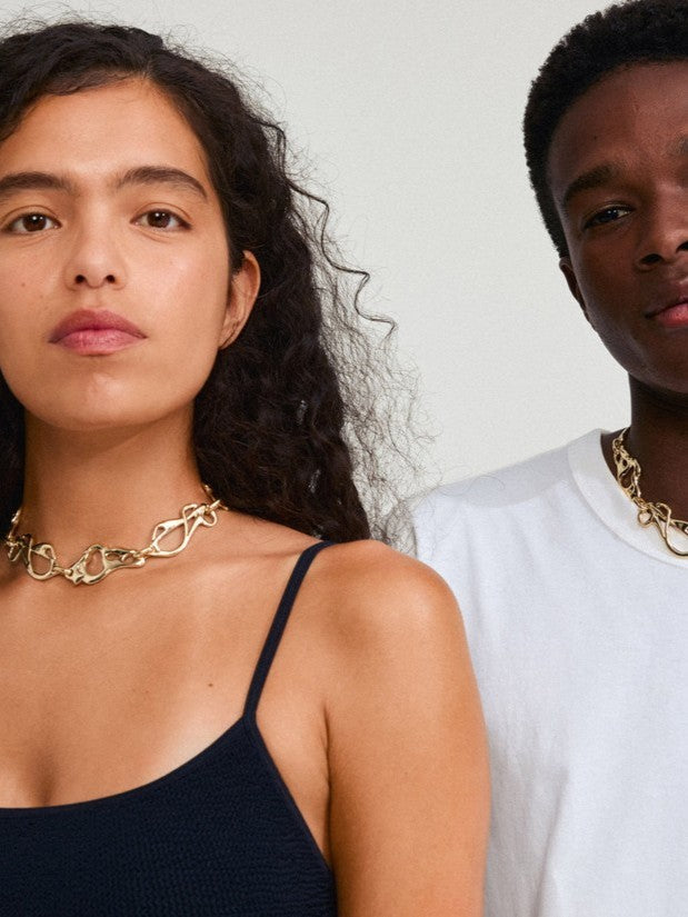 PILGRIM Starlight Organic Chain Necklace