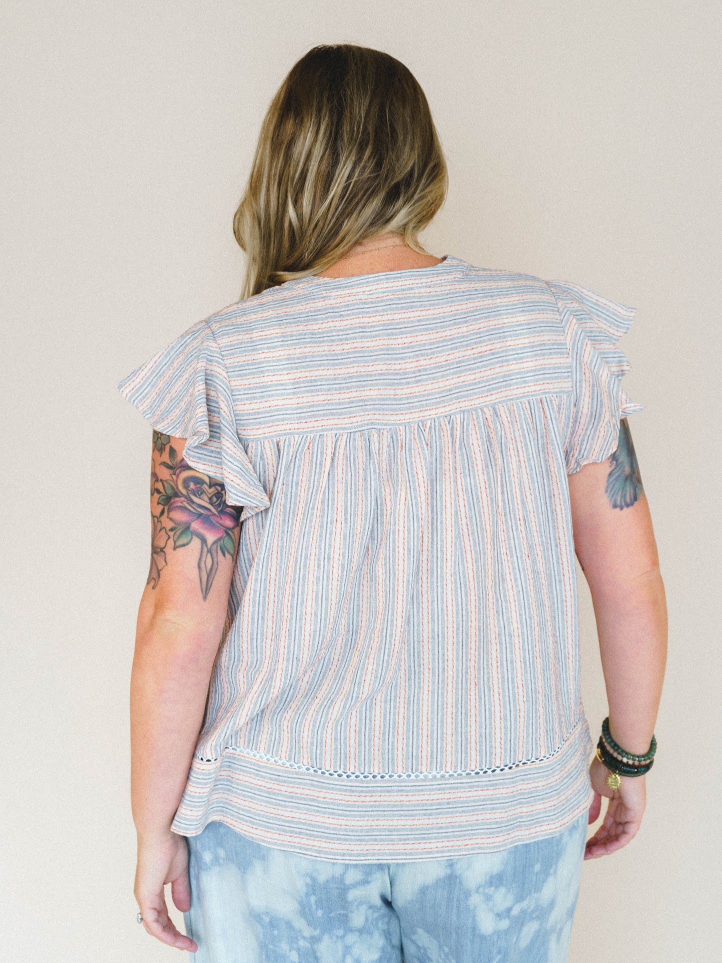 Meadow Sunrise Blouse
- Denim