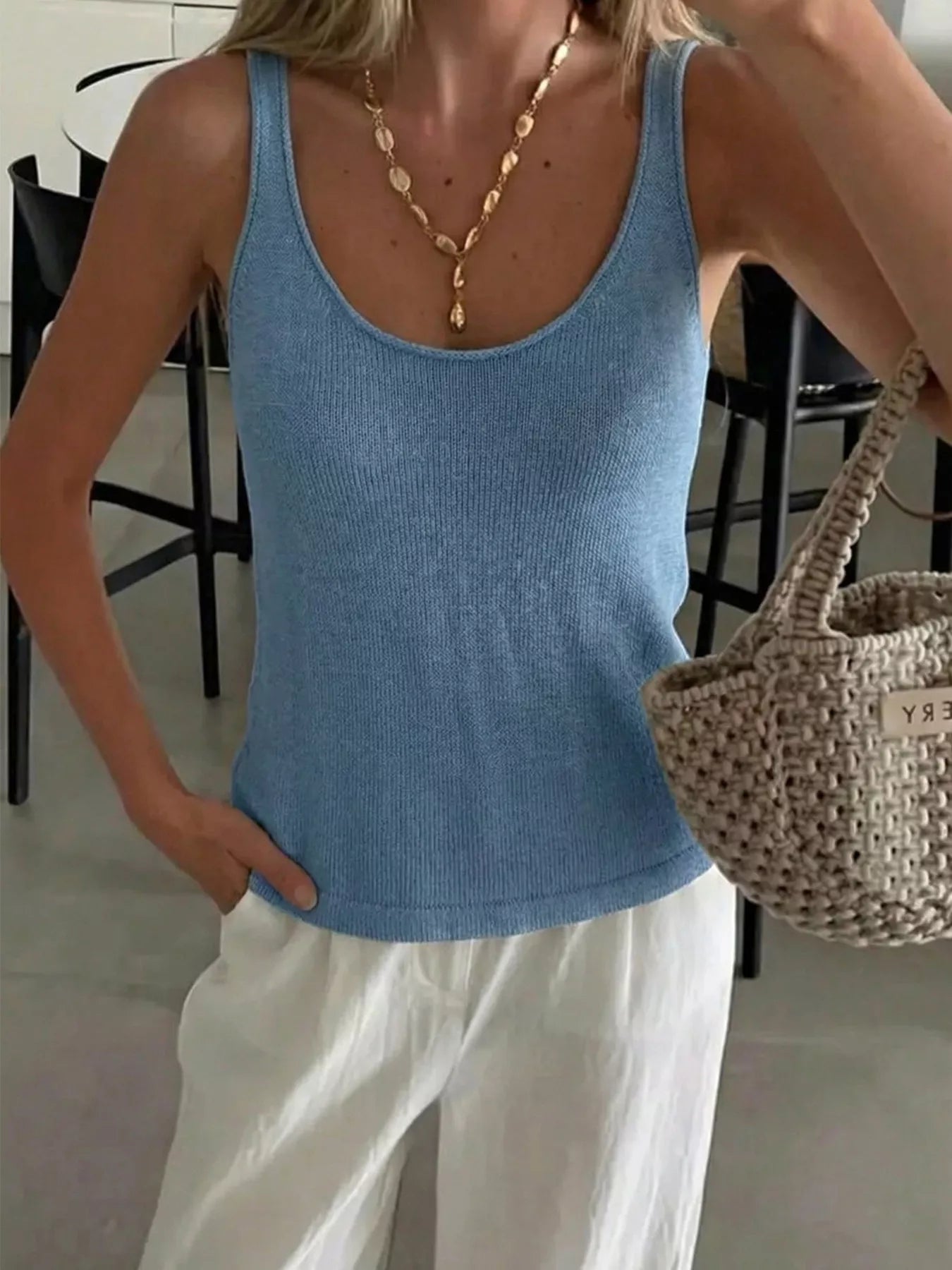 Hazel Blues® | Easy Does It Tank Top