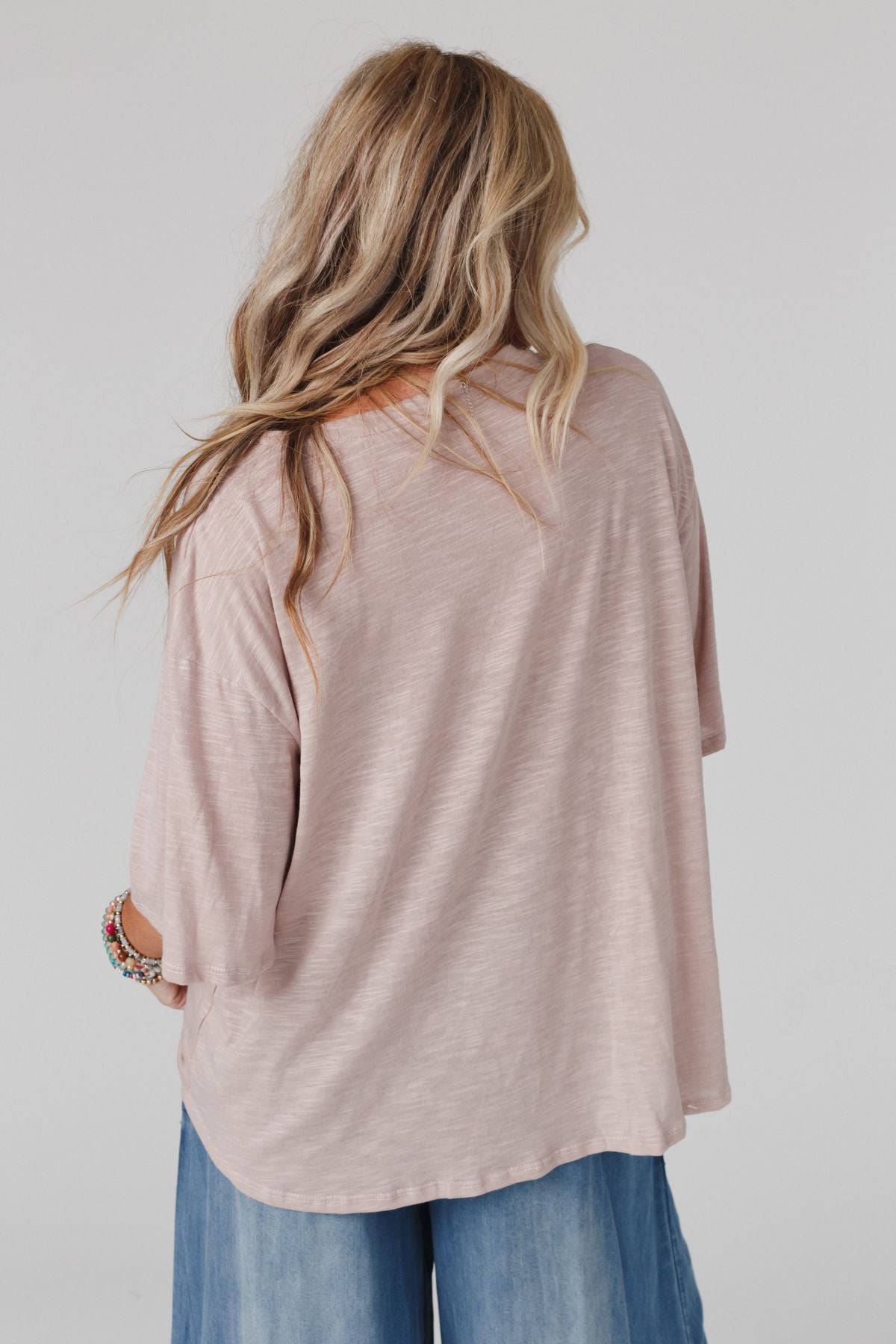 The Nest Your Favorite Slub Tee Shirt - Taupe
