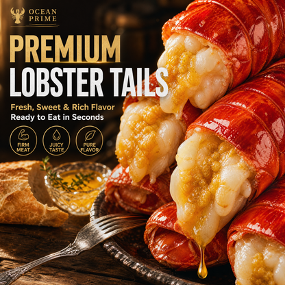 Fresh lobster tail meat with shell-Jani
