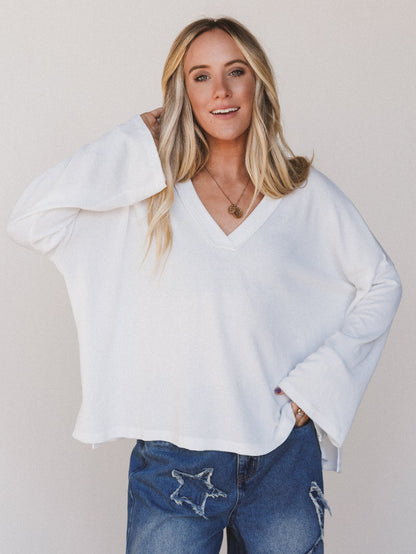 The Nest On The Go Long Sleeve Tee - Off White