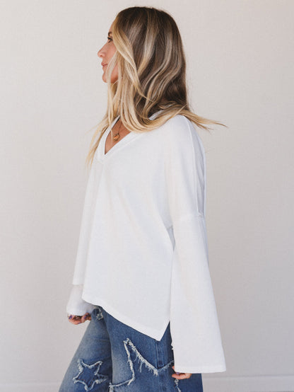 The Nest On The Go Long Sleeve Tee - Off White