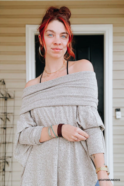 In Your Dreams Maxi Cardigan - Heather Gray
