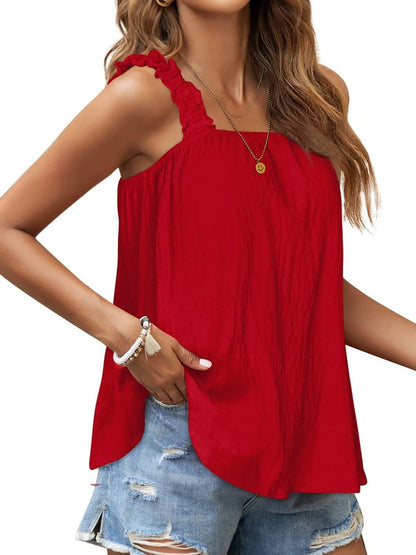 Hazel Blues® |  Square Neck Tank Top