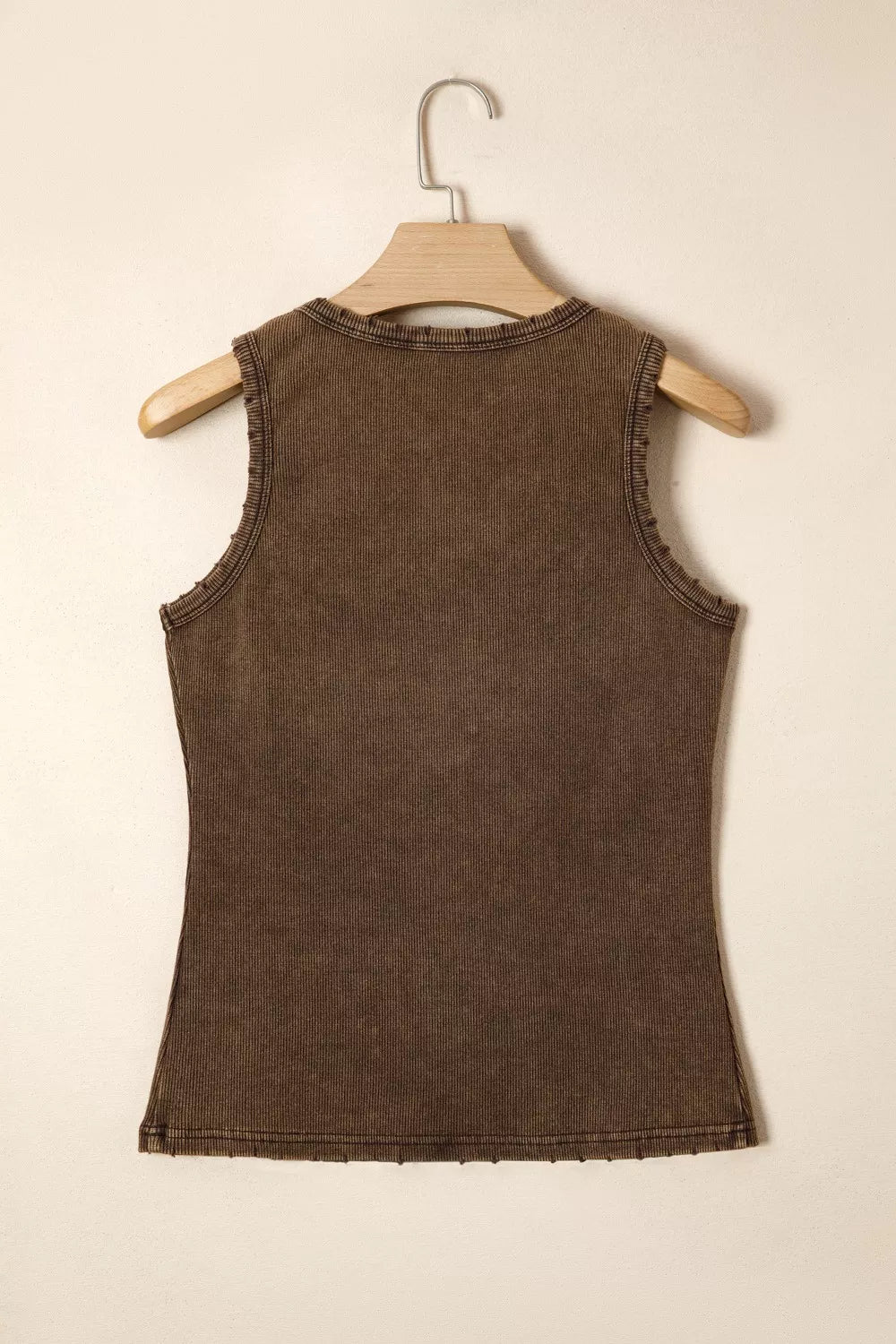 Hazel Blues® |  Snap Down Wide Strap Tank