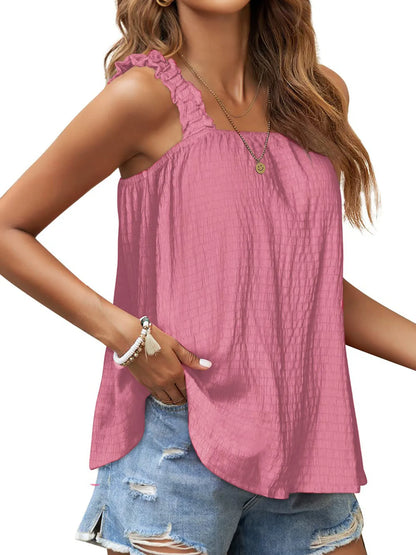 Hazel Blues® |  Square Neck Tank Top