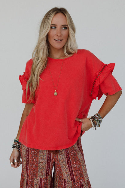 Endless Light Top - Red