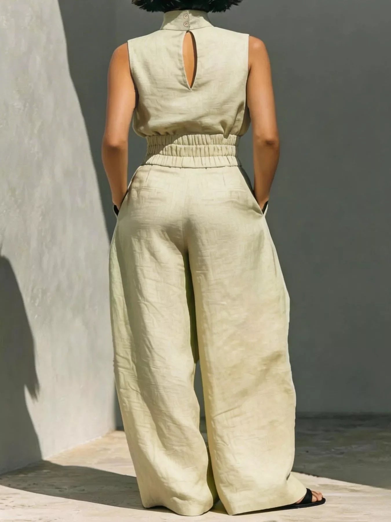 Hazel Blues® |  Easy Does It Pants | Wide Leg Pants