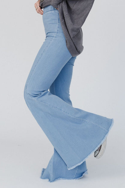 The Signature Flare - Light Denim