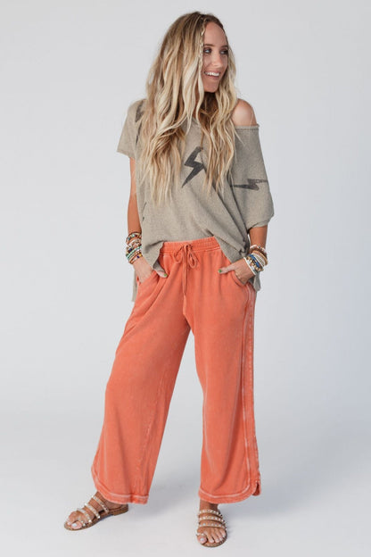 Struck By You Dolman Sleeve Sweater Top - Mocha