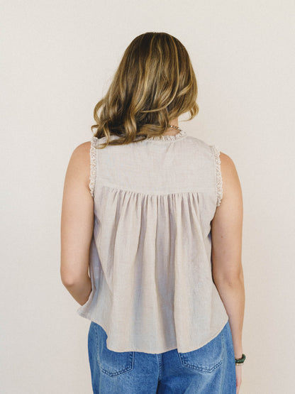 Soft Light Top - Oatmeal
