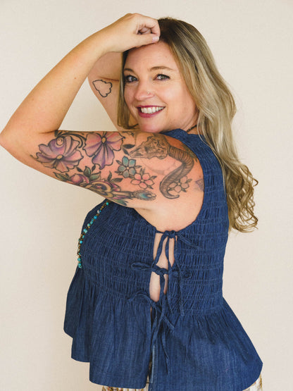 Great Escape Top - Denim