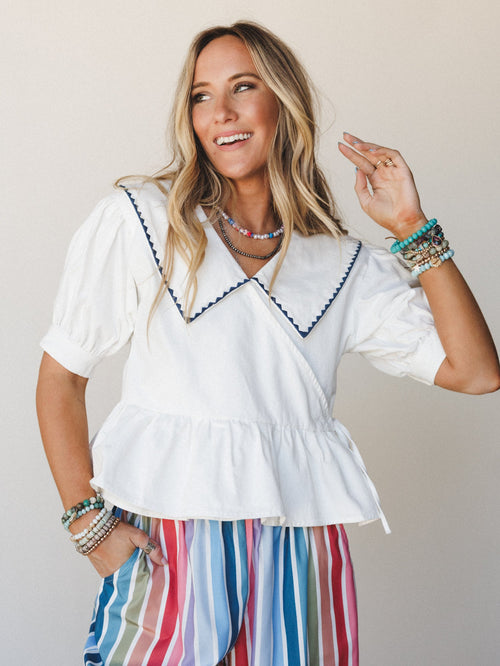 Heirloom Blouse - Off White