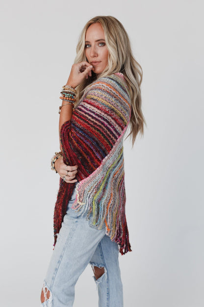 Madeleine Poncho - Multi