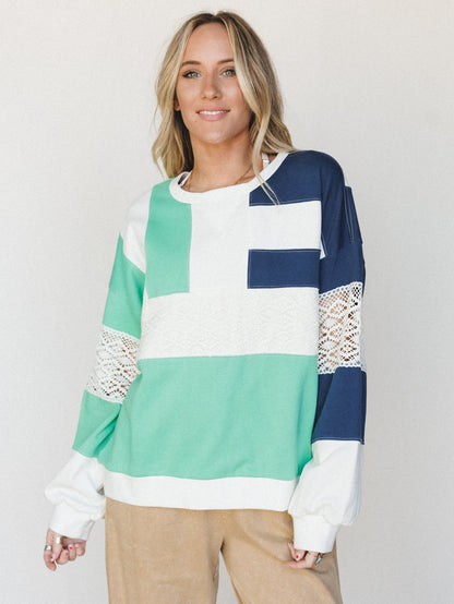 Color Story Sweatshirt - Navy