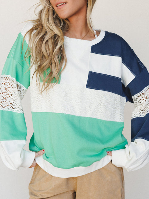 Color Story Sweatshirt - Navy