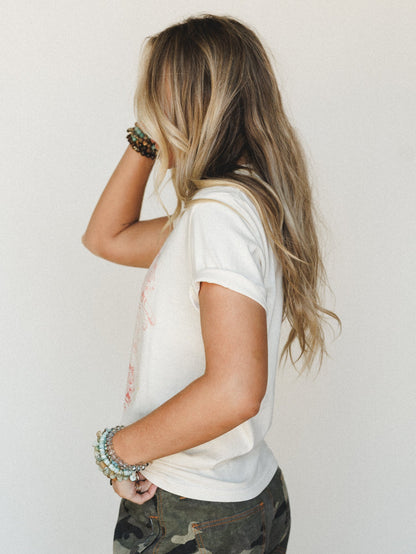 The Nest Tiger Power Graphic Tee - Ivory