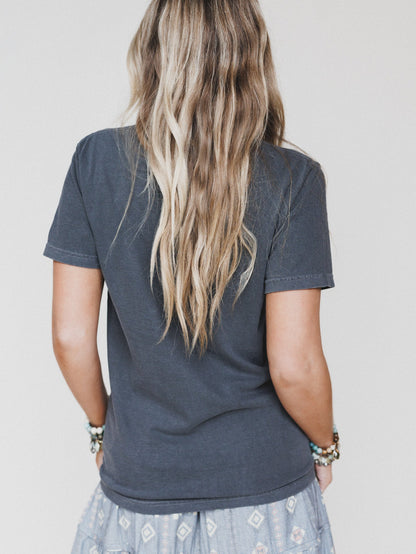 The Nest Lucky You Graphic Tee - Pepper