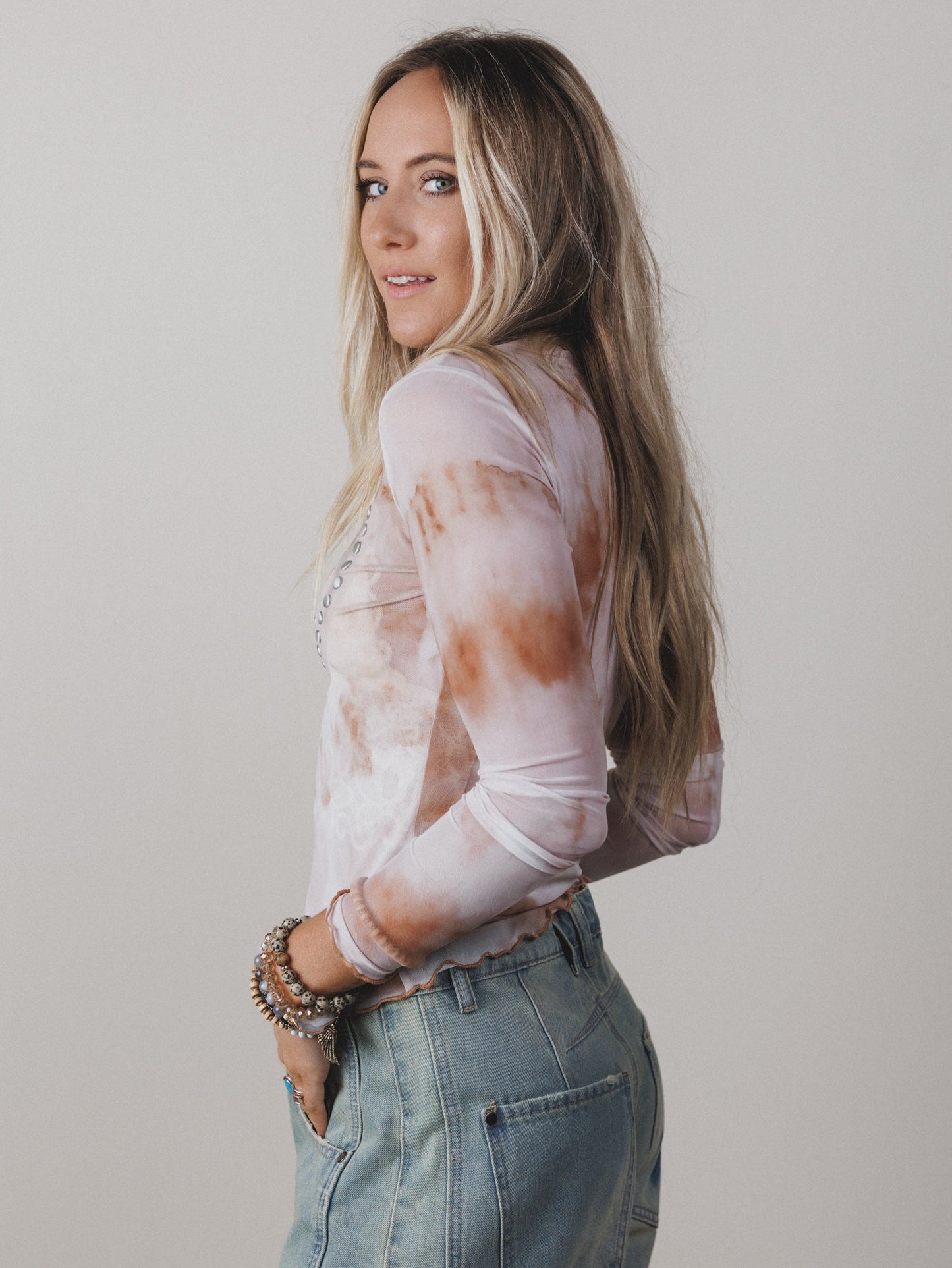 True Peace Top - Taupe