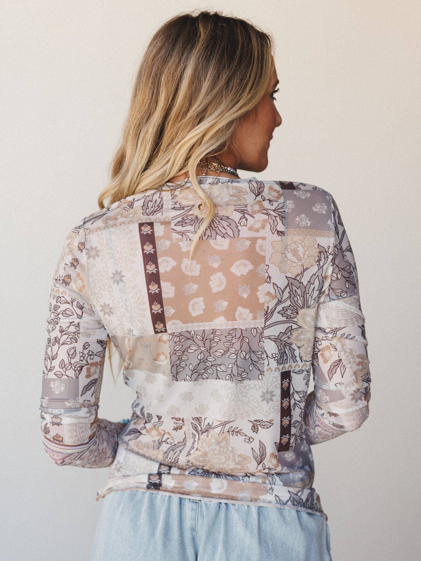 The Nest Perfect Match Layering Top - Mocha Beige