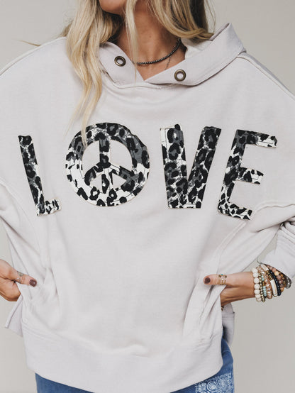Wild Heart Love Top - Grey