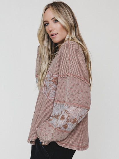 Daytime Cozy Top - Mocha