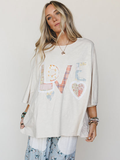 All In Love Tee - Natural