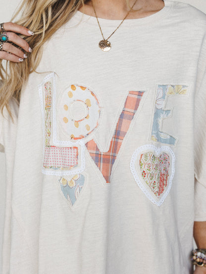 All In Love Tee - Natural