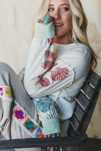 South Beach Sands Hoodie Pullover - Natural