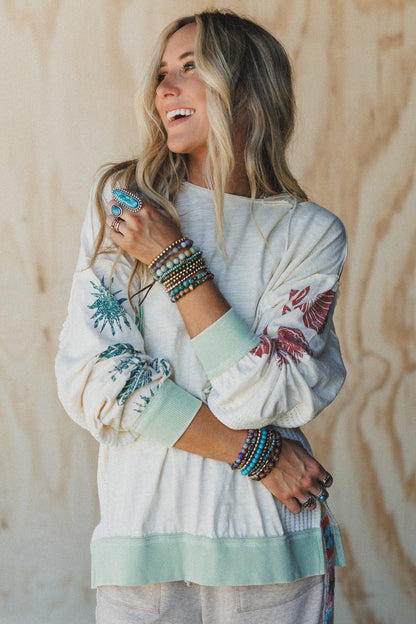 South Beach Sands Hoodie Pullover - Natural