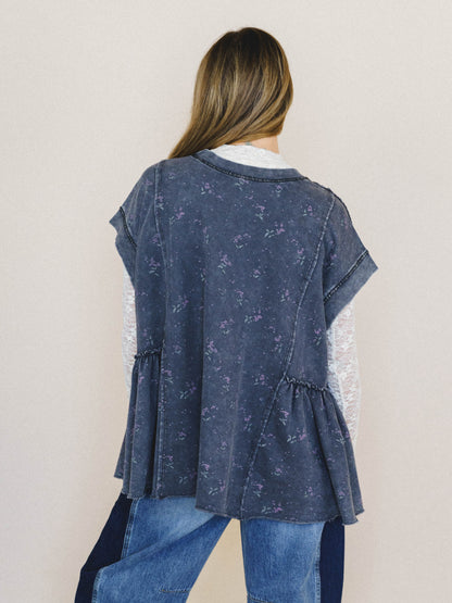 Favorite Floral Tee - Black
