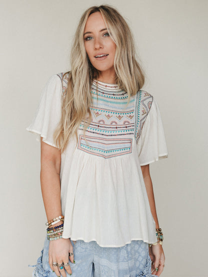 Storybook Song Blouse
 - Natural