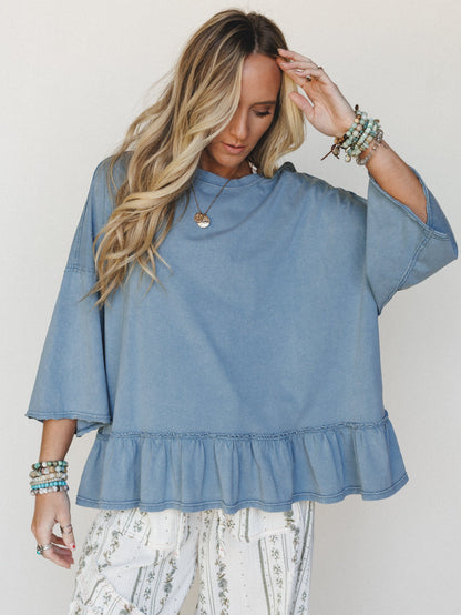 Wild Love Tee - Navy
