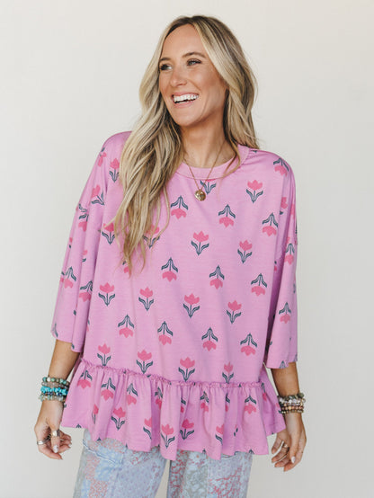Little Moments Tee
 - Dusty Rose