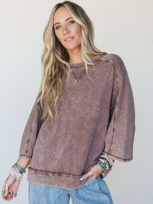 Winsome Everyday Tee - Espresso