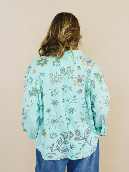 Nature Lover Top - Mint
