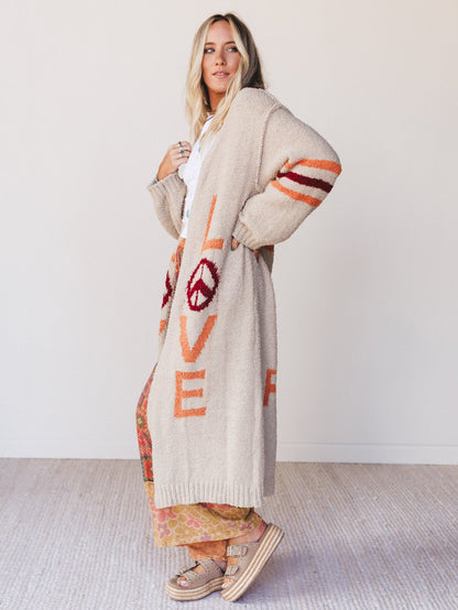 Groove In Love Sweater - Mocha