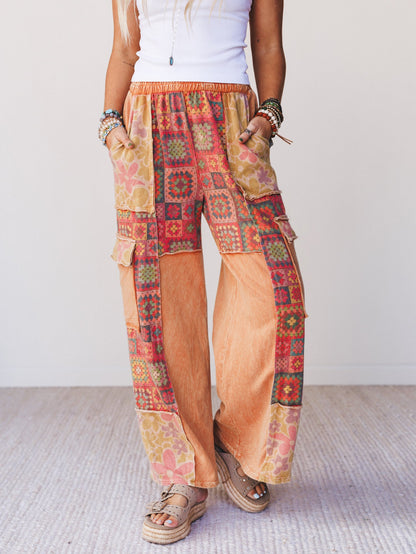 Desert Collage Pants - Camel