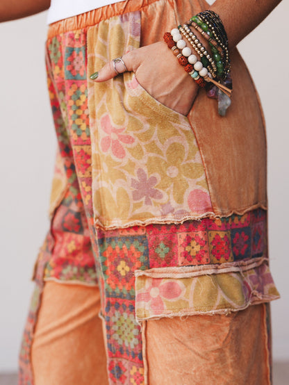 Desert Collage Pants - Camel