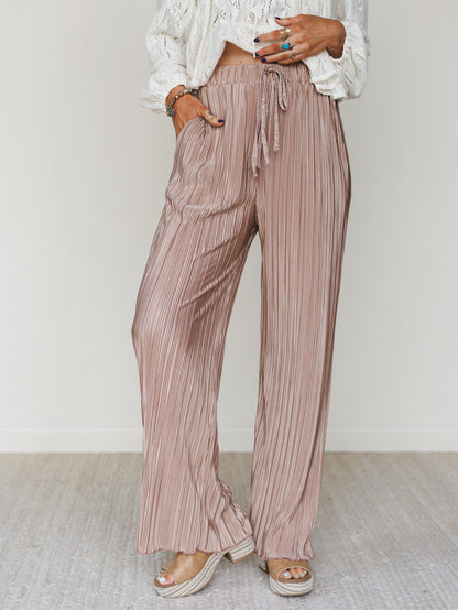The Nest Nightingale Wide Leg Pants - Taupe
