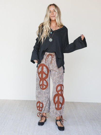 The Nest On The Go Long Sleeve Tee - Charcoal