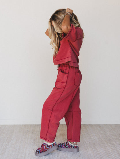Coastal Halo Set - Red