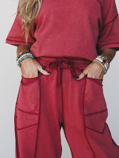 Coastal Halo Set - Red