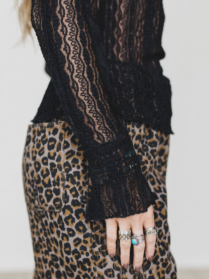 Western Star Top - Black