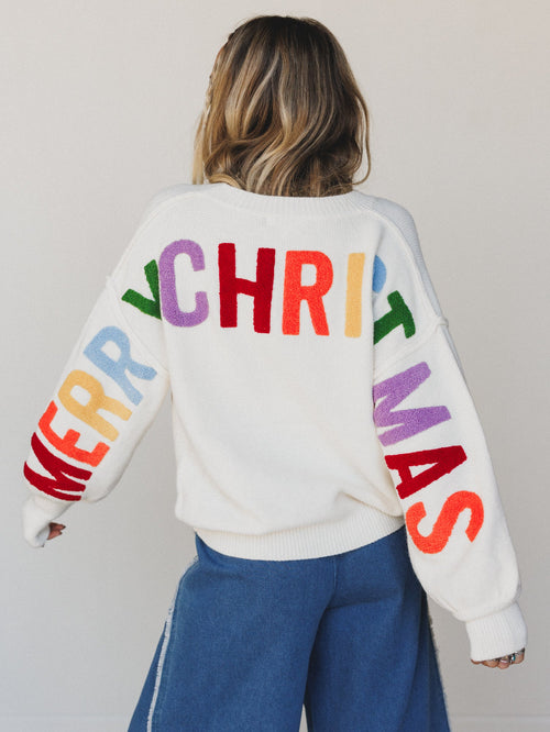 Merry Drift Sweater - Ivory