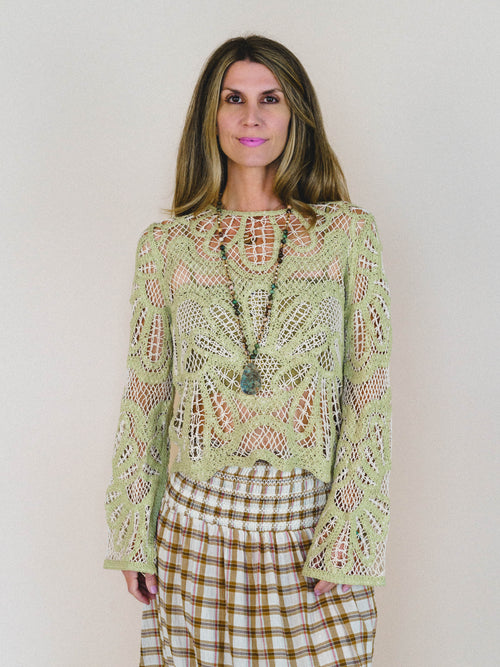 Thing of Dreams Top - Light Green