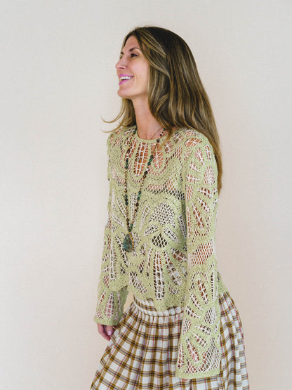 Thing of Dreams Top - Light Green