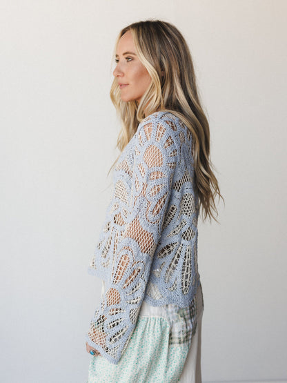 Thing of Dreams Top - Powder Blue