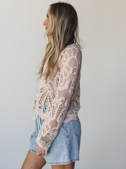 Thing of Dreams Top - Blush